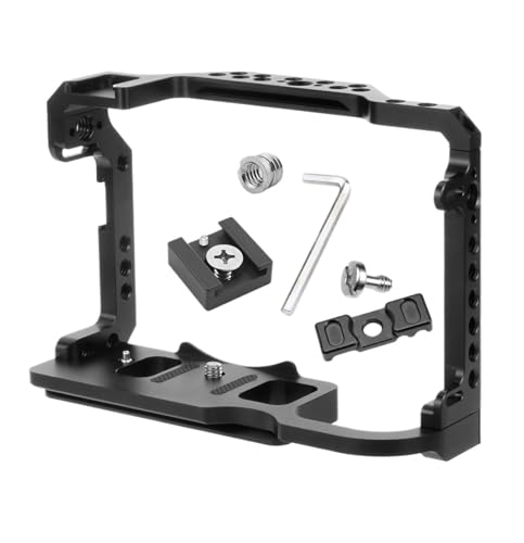 �J�����P�[�W���O�ACompatible For Canon�p�g�b�v�n���h���O���b�v�t��38mm NATO���[���R�[���h�V���[�}�E���gARRI 1/4�C���`3/8�C���`���t���ACompatible For EOS R5 R6�J�o�[�Ή��A�J�����A�N�Z�T���[(W