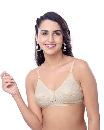 Image of Brida Italia Women's Cotton Minimizer Saree Bra | Full Coverage | Non-Padded, Wire-Free | Comfortable Daily & Ethnic Wear