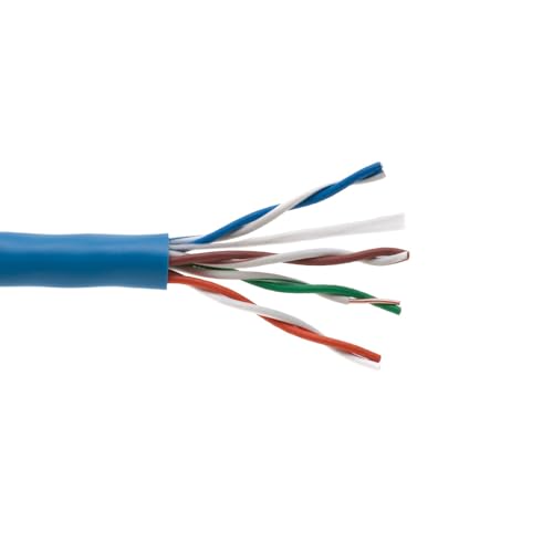 SATMAXIMUM Cable Ethernet Cat5e 500ft UTP CCA Azul miniatura 2