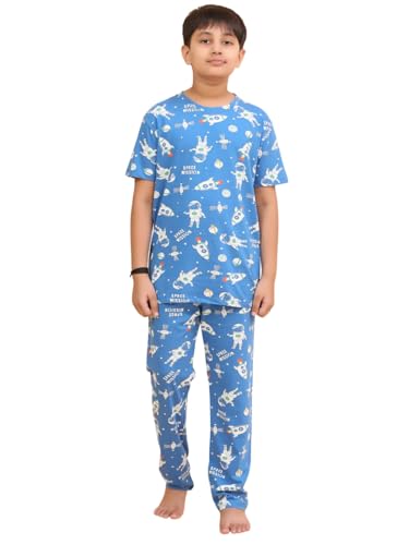 Image of Ninos Dreams Boys Cotton Coord Set /Boys Night Suit /Boys Loungewear /Boys Night Dress