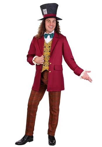 Fun Costumes Mad Hatter Men's Costume Large