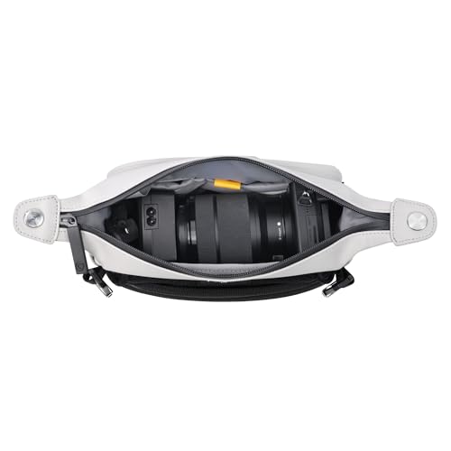 Image of VANGUARD VEO Lite S2L CM - Lightweight 2 Liter Camera Shoulder Bag, Cream