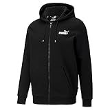 train holland to chicago Durchgehender Reißverschluss PUMA Herren ESS Small Logo FZ Ho Trikot, schwarz, M