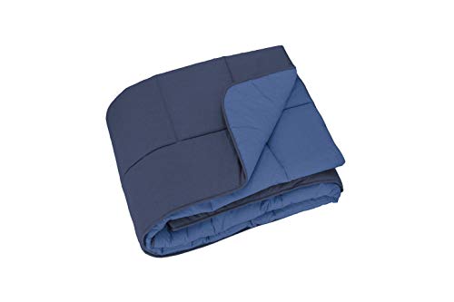 Gabel Steppdecke für Einzelbett, Blau - Image 3