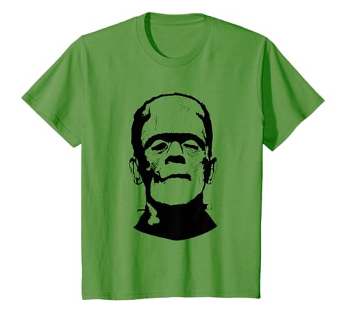 Regalo espeluznante de cara de monstruo Frankenstein de Halloween Camiseta