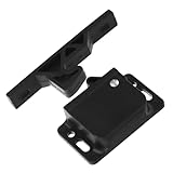BUGUUYO 1 Juego Pestillo De Agarre Pantalla Soporte De Puerta para Mantener La Puerta Abierta RV Luces Interiores Ganchos Lindos del Coche Cabina Afuera Cajón Corchete Abdominales Black