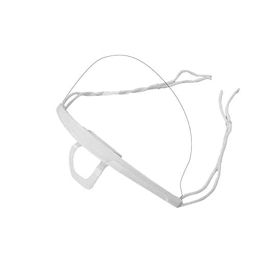 Preisvergleich Produktbild PANHU 10 Stück transparente Antibeschlag Catering Food Hotel Kunststoff Küche Restaurant Mundschutz, Wiederverwendbare Sicherheit Open Face Guard