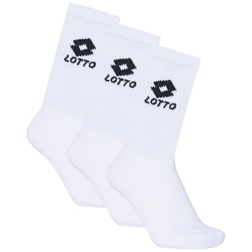 In confezione da 3 pezzi Lotto 3pack, Socks Calzini, Bianco, 43-46 Unisex-Adulto