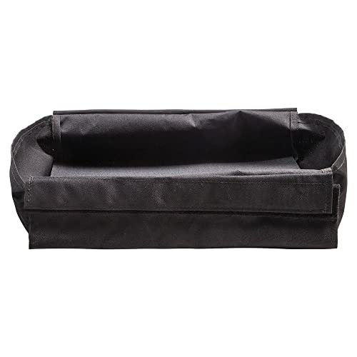 Dura-Tech Saddle Rack Storage Compartment | Color Black | Utilizes Unused Storage Space | Attaches Securely to Saddle Racks | Sturdy Bottom | Easy Access Design | Black Only