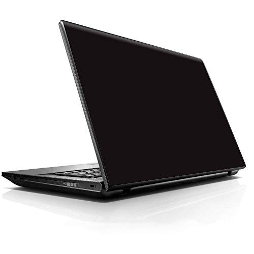 Image of SUNBIRD 15 15.6 inch Laptop Notebook Skin Vinyl Sticker Cover Decal Fits 13.3 inch 14 inch 15.6 inch 16 inch HP Lenovo Apple Mac Dell Compaq Asus Acer /Solid Black (12 X 18 Inch- 2Pcs) (Matte Black)
