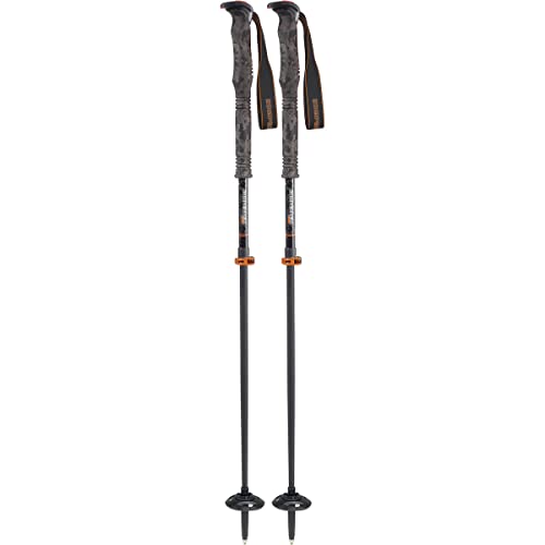 Komperdell Kinder Free Touring Stöcke, Black, 105-130cm