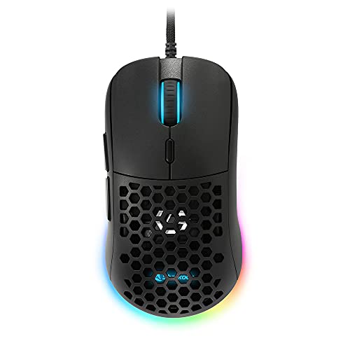 Sharkoon-Light-180-Gaming-Mouse-Raton-para-Juegos-Color-Negro