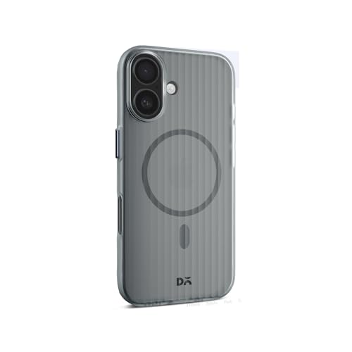 Image of DailyObjects Beam Magnetic Protective Case Cover Compatible with iPhone 16 Plus |Magsafe|Camera & Body Protection|Anti Shock,Scratch Resistant|Precise Cutouts Design|Wireless Charging-White