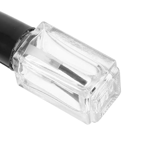 Botellas de vidrio para esmalte de 5 ml que evitan derrames, kit de 20 botes con pincel 3