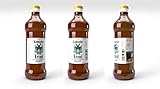 Original Radduscher Leinöl aus dem Spreewald Dorf Raddusch kaltgepresst, ungefiltert 100% naturrein und naturbelassen Leinsamenöl Omega 3 vegan reines Naturprodukt aus dem Spreewald (500 ml)