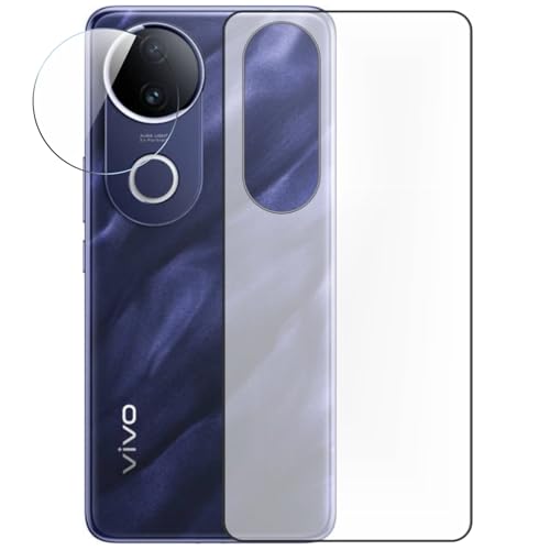 Image of Lastest Back Camera lens Protector with back Membrane compatible with Vivo T4R 5G