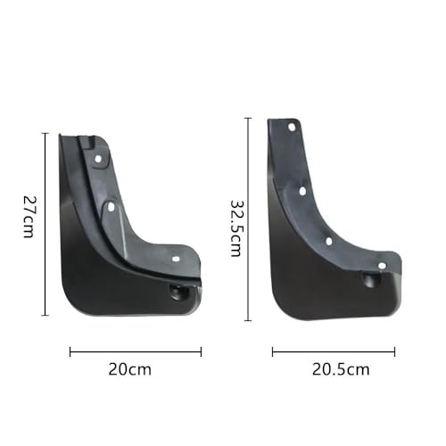 Guardabarros para Chery X3 COWIN 2016, juego de protectores de coche 2