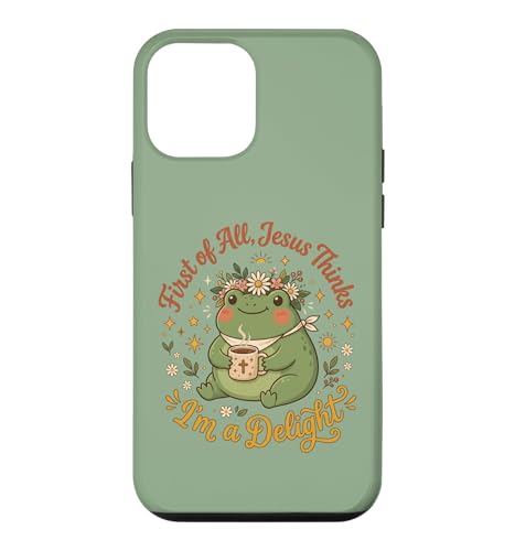 Jesus Thinks I'm A Delight �ʔ��� �N���X�`���� �J�G�� �M�� 3 �X�}�z�P�[�X iPhone 12 mini �p