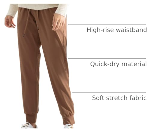 Image of AJISAI Women's Joggers Pants Drawstring Running Sweatpants with Pockets Lounge Wear