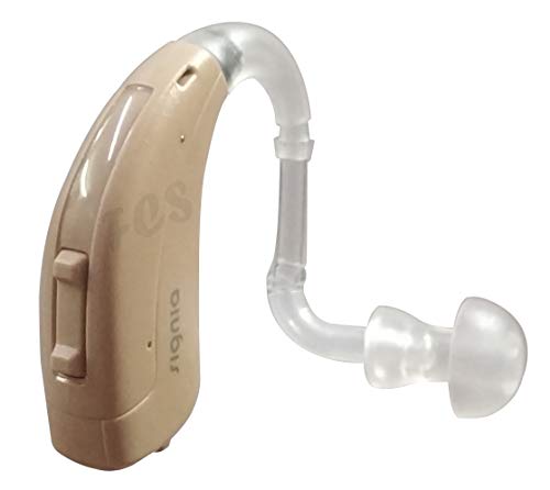 FCS Digital 4 Channel BTE Hearing Amplifier. Updated, Advance and Newer Version of 12P, Touching. (Audiometry Report not Required- for Mild to Moderately Severe Hearing Loss)(Fast P)