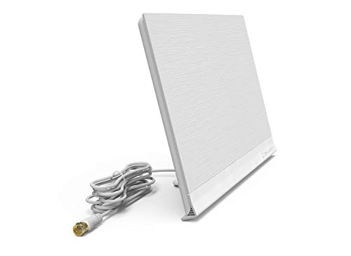 Antenne DVB-T2 HD Oehlbach Flat Style One intérieure active et blanche pour TV - 4