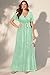 Pinup Fashion Sage Green Bridesmaid Dresses Formal Wedding Guest Prom Mother Long 2026 Maxi Dress with Sleeves XL