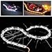 cs glare 2x16 LED Car Strip Crystal Style DRL Daytime Running Turn Signal Moving Indicators Light for Automotive Retrofit Led Tubelight