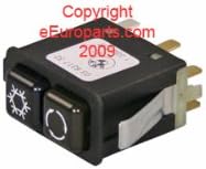 61311380557 BMW A/C SWITCH 325e 1988 E30