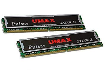 UMAX Pulsar デスクトップ用 DDR2 メモリー 4GB (2GB 2枚組) DDR2-800 Dual Set 240pin DCDDR2-4GB-800 Amazon | UMAX Pulsar デスクトップ用DDR2メモリー4GB(2GB×2