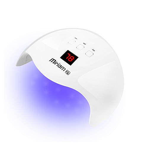 UV LED Nail Lamp, Gel Nail Light for Nail Polish 48W UV Nail Dryer with 3 Timers, Cure All Kinds of Nail Gels