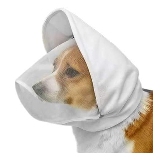 Liepvery ペット用ヘッドカバー,軽量で調整可能な保護,大型犬用頭部野外保護ガード - 小型中型大型用 旅行 アウトドア 散歩 クライミング キャンプ ハイキング トレーニング フィールド