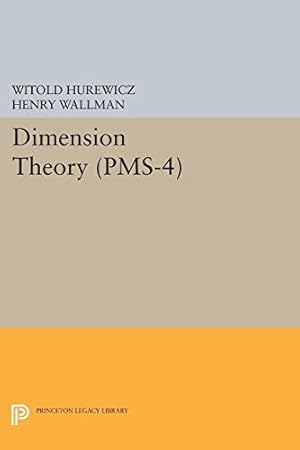 Book cover Dimension Theory (Princeton Mathematical Series, 4)
