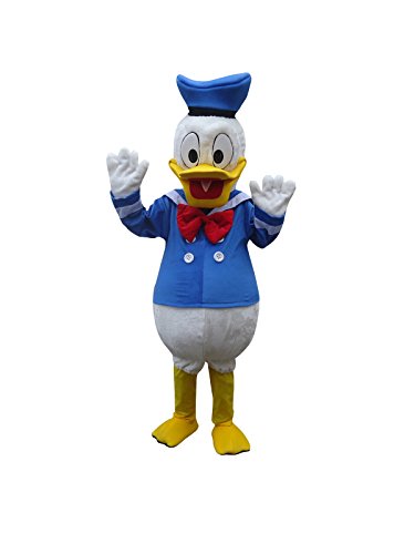 donald Duck and Daisy Duck Adult Mascot Costume Cosplay Fancy Dress Suit (Donald Duck)