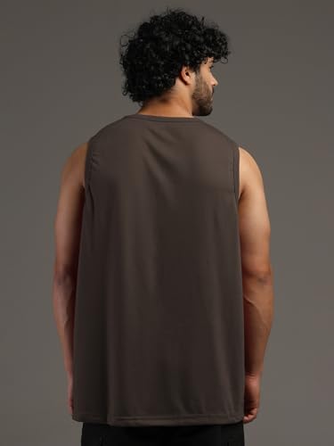 Image of CHKOKKO Sleeveless T Shirts Gym Vest for Men Workout Solid Premium Cotton Blend Tank Top for Man Running Vest Sando Gym Wear Lightweight Breathable Casual Summer Wear Boys