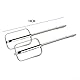 2 x Handmixer-Aufsätze, Schlägel für Kenwood Beach Handmixer, Zubehör, Edelstahl-Handmixer-Schlägel, Handmixer-Ersatzschlägel (vier Stäbchen x 2)