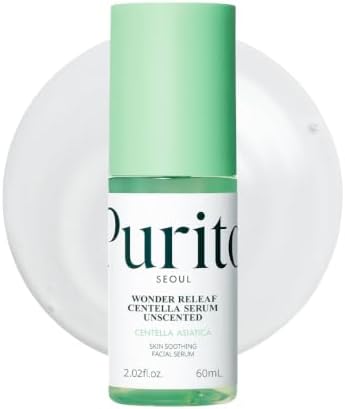 PURITO Centella Unscented Serum, Korean Centella, for All Skin Ty...