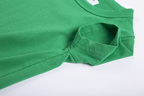 Image of Mud Kingdom T-Shirt for Boys Short Sleeve Plain Cotton Classic Summer Casual Stripe