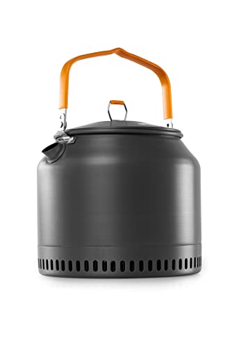 Image of GSI Outdoors Halulite 1.8L Tea Kettle HS I Heat Sink Technology, Ultralight Camp Kettle