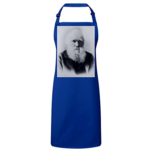 Tablier Charles Darwin cuisine vêtement protection scientifique photo ancienne vintage
