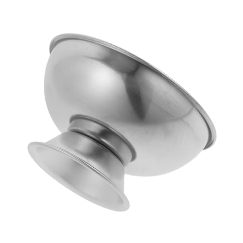 IMIKEYA Ciotola in Acciaio Resistenti Piedi Coppa Da Dessert Calice Ciotola Per Frutta e Yogurt Vassoio Per Dolci e Snack Contenitore Da Cucina Elegante e Durevole