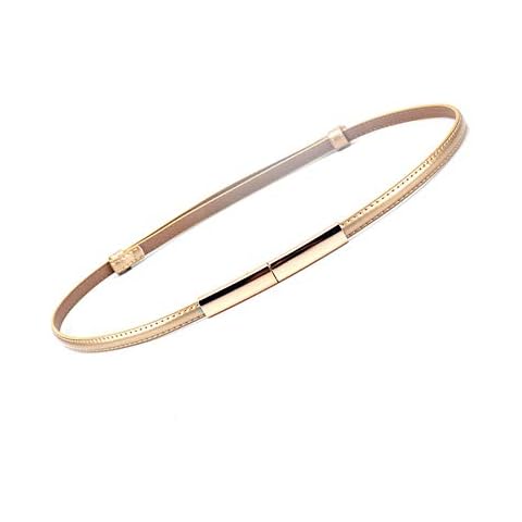 Rojeam Cinturón de Cuero Ajustable para Mujer Cover