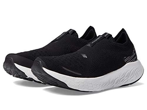 New Balance Women's Fresh Foam X 1080 Unlaced V1 Running Shoe, White/Black/Vibrant Green/Bubblegum2