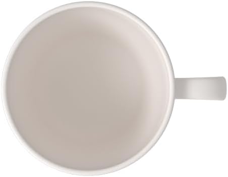 Villeroy & Boch Manufacture Rock Blanc Coffee Cup, Premium Porcelain, Made in Germany, Dishwasher and Microwave Safe, Generous 9.75 oz Capacity 3.75 in Tall, Rich, Creamy White image 2
