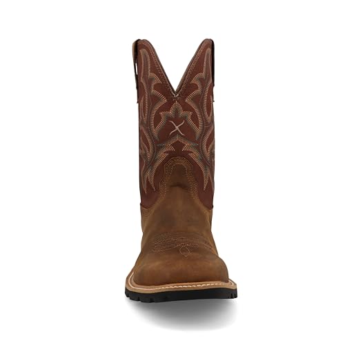 Image of Twisted X Men's 11 inch Tech X Boot, Wide Square Toe with CellStretch and Tech X