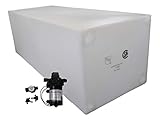 Class A Customs | 75 Gallon RV Concession Fresh Water Holding Tank with 12 Volt Water Pump |...
