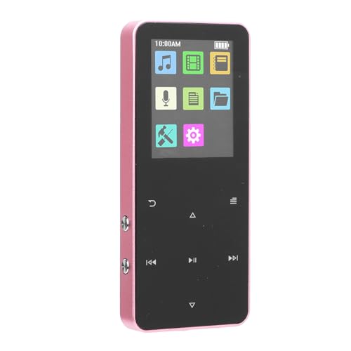 MP3 Player, 1.8 Inch TFT Touch Screen HiFi Lossless Sound Electronic Book 8H Music Player, Independent Volume Control, Noise Reduction, 7 Sound Modes, 64G Memory (4GB)