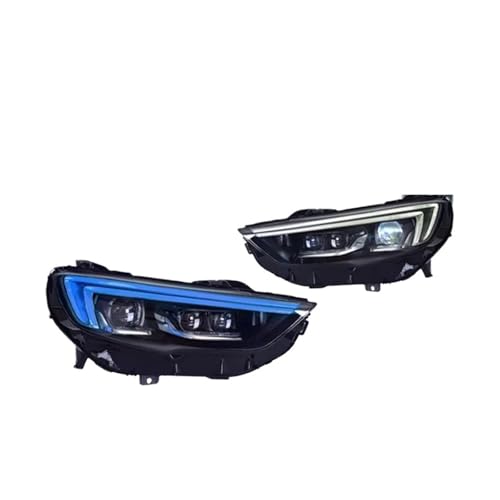 Faros delanteros Buick Regal 2017-2020 halógenos con luces DRL de cruce