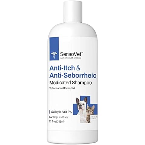 Sensovet Antiseborrheic Medicated Shampoo for Dogs and Cats, 12 Oz Cover