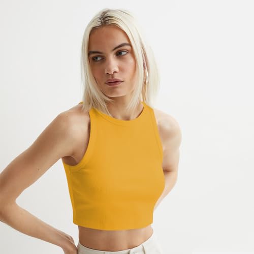 Image of KERI PERRY Tops for Women Crop Top for Women's Tank Activewear Tee Sports Western Casual Cotton Camisole Pack of 3 Combo