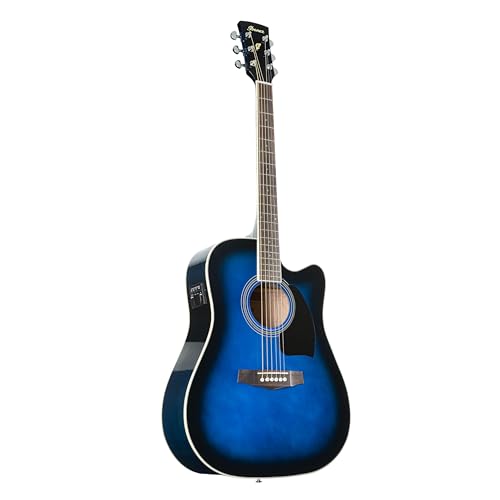 Ibanez PF15ECE-TBS Guitarra electroacústica, Transparente Blue Sunburst Ibanez PF15ECE-TBS Guitarra electroacústica, Transparente Blue Sunburst